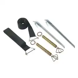 Netto Marken-Discount 2er Set Sturm Band Markisen Spannband Vor Zelt Sicherung Wohnwagen Camping 3,5 m Angebot