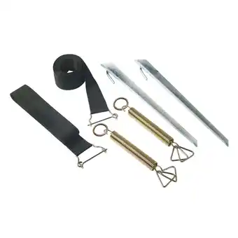 Netto Marken-Discount 2er Set Sturm Band Markisen Spannband Vor Zelt Sicherung Wohnwagen Camping 3,5 m Angebot
