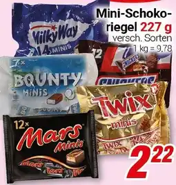 CENTERSHOP Mini-Schokoriegel Angebot