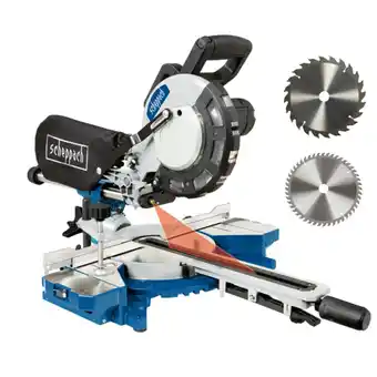 Netto Marken-Discount Scheppach Kappzugsäge HM216 mit 2. Sägeblatt Angebot