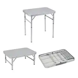 Netto Marken-Discount BO-CAMP Alu Mini Campingtisch Premium - Klapptisch Koffertisch Falttisch 2 Höhen Angebot