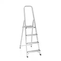 Netto Marken-Discount hjh OFFICE Klappleiter SOLID II Aluminium Angebot