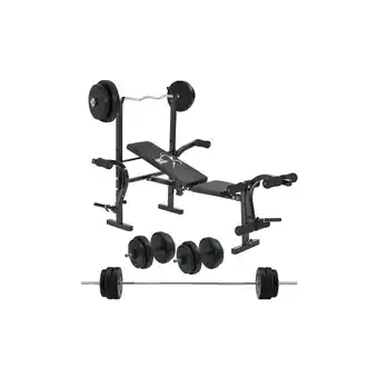 Netto Marken-Discount ArtSport Multifunktion Hantelbank Set ProfiGym 1000 & 3in1 Hantelset mit 60 kg Gewichten Angebot