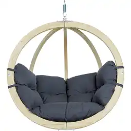 Netto Marken-Discount AMAZONAS Hängesessel Globo Chair Anthracite Angebot