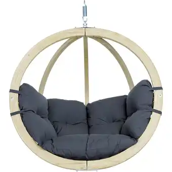 Netto Marken-Discount AMAZONAS Hängesessel Globo Chair Anthracite Angebot