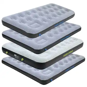 Netto Marken-Discount HIGH PEAK Luftbett Comfort Plus - Luftmatratze Camping Gästebett Isomatte Pumpe Größe: Multi Angebot