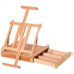 Netto Marken-Discount HOMCOM Staffelei Buchenholz Angebot