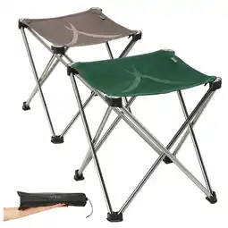 Netto Marken-Discount GRAND CANYON Sinyala Mini Klapphocker Falt Hocker Camping Alu 500g Leicht 100 kg Farbe: Eden Angebot