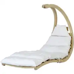 Netto Marken-Discount AMAZONAS Hängesessel Swing Lounger Creme Angebot