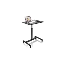 Netto Marken-Discount hjh OFFICE Stehschreibtisch STAND VM-SU MDF Platte, Gestell aus Stahl Angebot