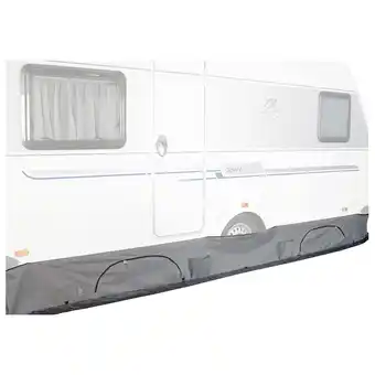 Netto Marken-Discount BO-CAMP Bodenschürze Wohnwagenschürze Hänge Schrank Rad Sonnen Schutz Camping Angebot
