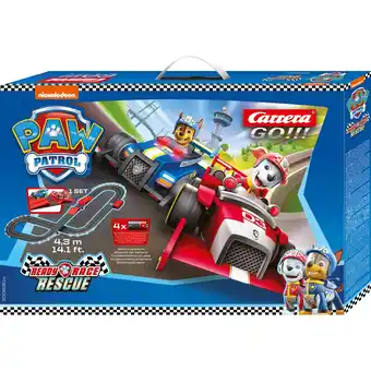 Netto Marken-Discount Carrera Rennbahn GO!!! PAW Patrol - Ready, Race & Rescue Angebot