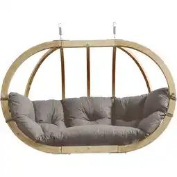 Netto Marken-Discount AMAZONAS Hängesessel Globo Royal Chair Taupe Angebot