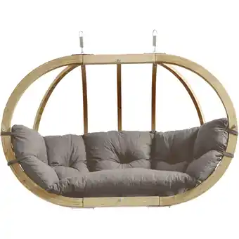 Netto Marken-Discount AMAZONAS Hängesessel Globo Royal Chair Taupe Angebot