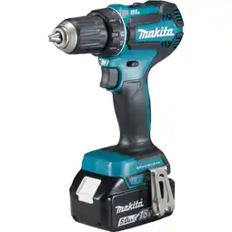Netto Marken-Discount Makita Bohrschrauber Akku-Bohrschrauber DDF485RTJ, 18Volt Angebot