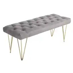 Netto Marken-Discount HOMCOM Sitzbank Velvet, Metall, Schaumstoff Angebot