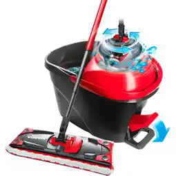 Netto Marken-Discount Vileda Bodenwischer Wischer ULTRAMAX 2in1 TURBO Komplettset Angebot
