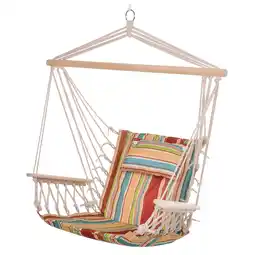 Netto Marken-Discount Outsunny Hängesessel Polyester, Baumwolle, Holz Angebot