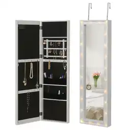Netto Marken-Discount HOMCOM Schmuckschrank MDF, Glas, PS Angebot