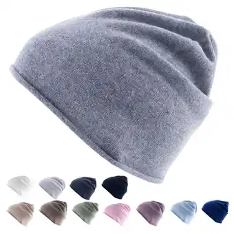 Netto Marken-Discount GOLDEN GOAT Strickmütze Arley Beanie Unisex Winter Mütze 100% Kaschmir Wolle Farbe: walnut Angebot