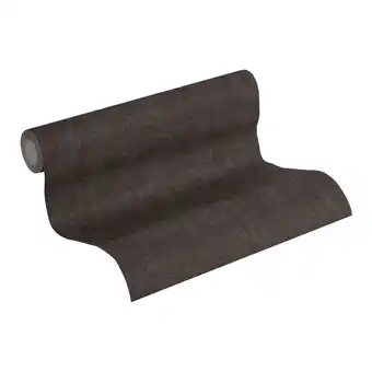 Netto Marken-Discount Livingwalls Uni Vinyl Tapete New Walls,Cosy & Rela Braun Wandtapete Unitapete Angebot