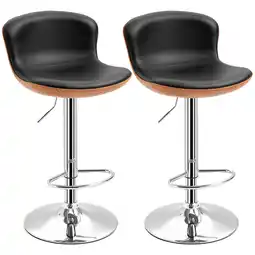 Netto Marken-Discount HOMCOM Barhocker Kunstleder, Schaumstoff, Stahl, Kunststoff Angebot