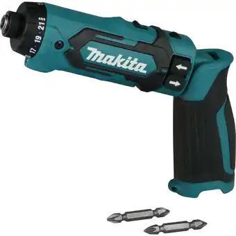 Netto Marken-Discount Makita Bohrschrauber Akku-Knickschrauber DF012DZ, 7,2Volt Angebot