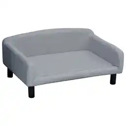 Netto Marken-Discount PawHut Hundesofa Birke, Samt (100% Polyester), Schwamm Angebot