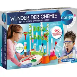 Netto Marken-Discount Clementoni Experimentierkasten Wunder der Chemie Angebot