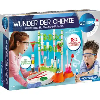 Netto Marken-Discount Clementoni Experimentierkasten Wunder der Chemie Angebot