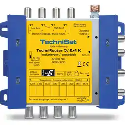 Netto Marken-Discount TechniSat Multischalter TECHNIROUTER 5/2X4 G-R Angebot