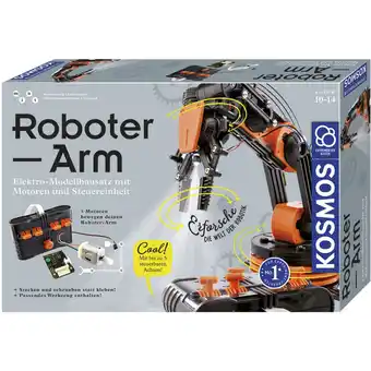 Netto Marken-Discount Kosmos Experimentierkasten Roboter-Arm Angebot