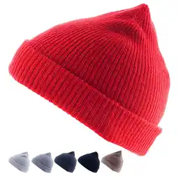 Netto Marken-Discount GOLDEN GOAT Berkeley Winter Rip Strick Mütze Beanie Unisex 100% Kaschmir Wolle Farbe: walnut Angebot