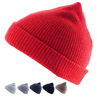 Netto Marken-Discount GOLDEN GOAT Berkeley Winter Rip Strick Mütze Beanie Unisex 100% Kaschmir Wolle Farbe: walnut Angebot