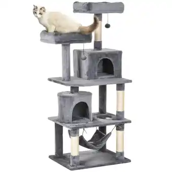Netto Marken-Discount PawHut Kratzbaum Spanplatten, Plüsch, Sisal Angebot