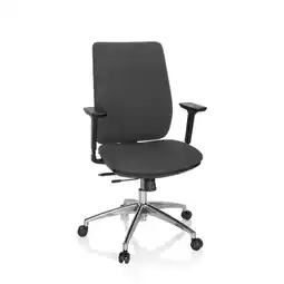Netto Marken-Discount hjh OFFICE Profi Bürostuhl INTEGRIO I Stoff mit Armlehnen (höhenverstellbar) Angebot