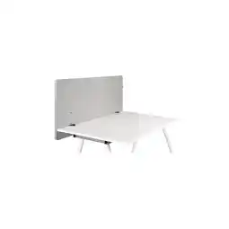 Netto Marken-Discount hjh OFFICE Tischtrennwand FLEXMIUT D 120 Kunststoff, Stoff Angebot