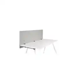 Netto Marken-Discount hjh OFFICE Tischtrennwand FLEXMIUT D 160 Kunststoff, Stoff Angebot