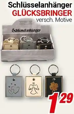 CENTERSHOP Schlüsselanhänger GLÜCKSBRINGER Angebot