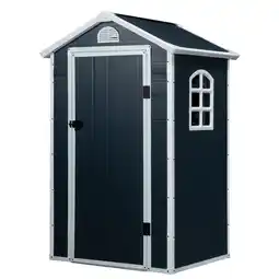 Netto Marken-Discount Outsunny Gerätehaus PP, Metall Angebot