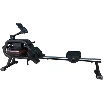 Netto Marken-Discount Body Coach Wasser-Rudergerät Gold Coast Rower Ruderzugmaschine Wasser-Bremssystem inkl. Brustgurt Angebot