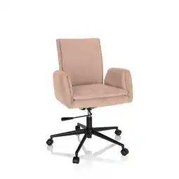 Netto Marken-Discount hjh OFFICE Home Office Bürostuhl FLOW PRO Stoff mit Armlehnen Angebot