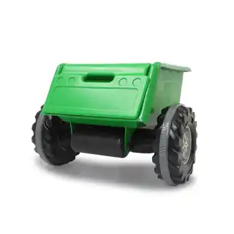 Netto Marken-Discount Anhänger Ride-on grün für Traktor Power Drag Angebot