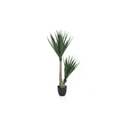 Netto Marken-Discount hjh OFFICE Kunstpflanze YUCCA Kunststoff Angebot