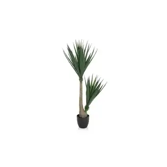 Netto Marken-Discount hjh OFFICE Kunstpflanze YUCCA Kunststoff Angebot