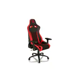 Netto Marken-Discount hjh OFFICE Gamingstuhl GAMEBREAKER SX 04 Stoff, Kunstleder mit Armlehnen Angebot