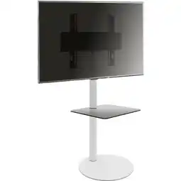 Netto Marken-Discount VCM TV Standfuß mit Zwischenboden Rack Fernseh Ständer Maße ca. H. 100 x B. 55 x T. 45 cm - Cirla Angebot