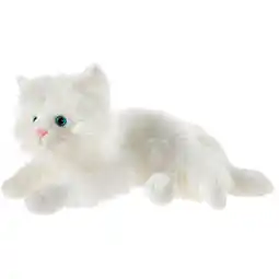 Netto Marken-Discount MISANIMO Schmusekatze weiß 30 cm Angebot