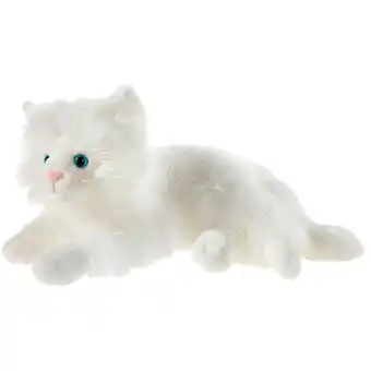 Netto Marken-Discount MISANIMO Schmusekatze weiß 30 cm Angebot
