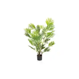 Netto Marken-Discount hjh OFFICE Kunstpflanze ARECA I Kunststoff, Stoff Angebot